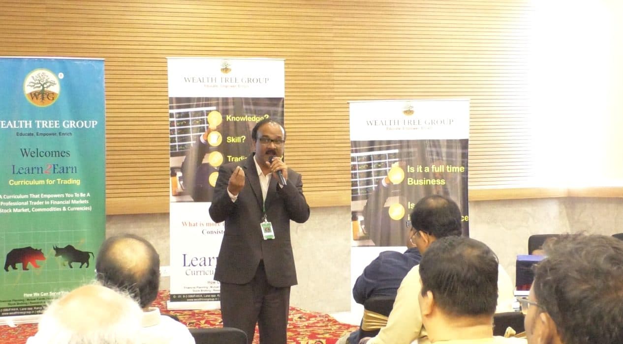 Wealth Tree Group founder hosting a live financial awareness session